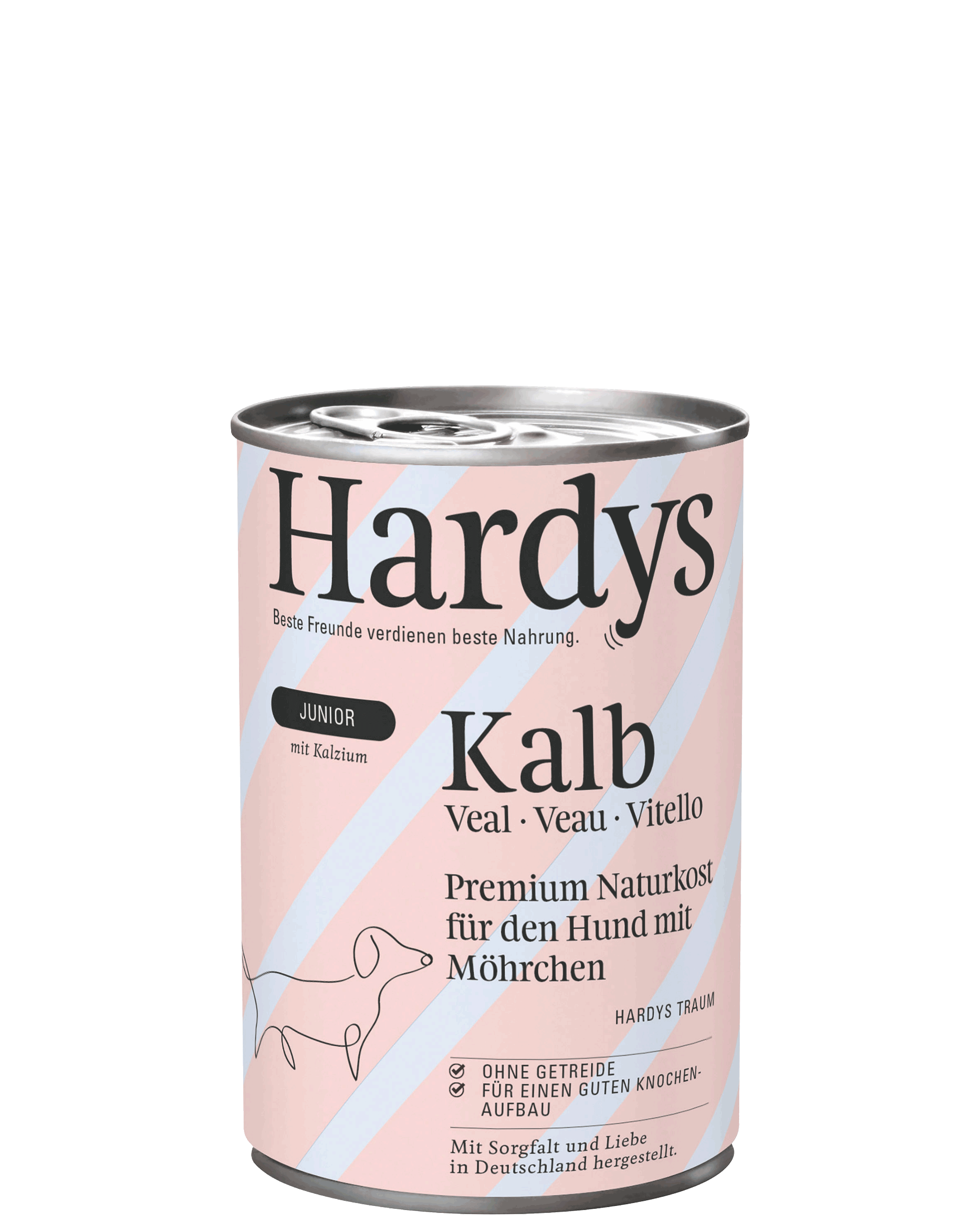 Hardys Junior Kalb mit Möhrchen, 400 g