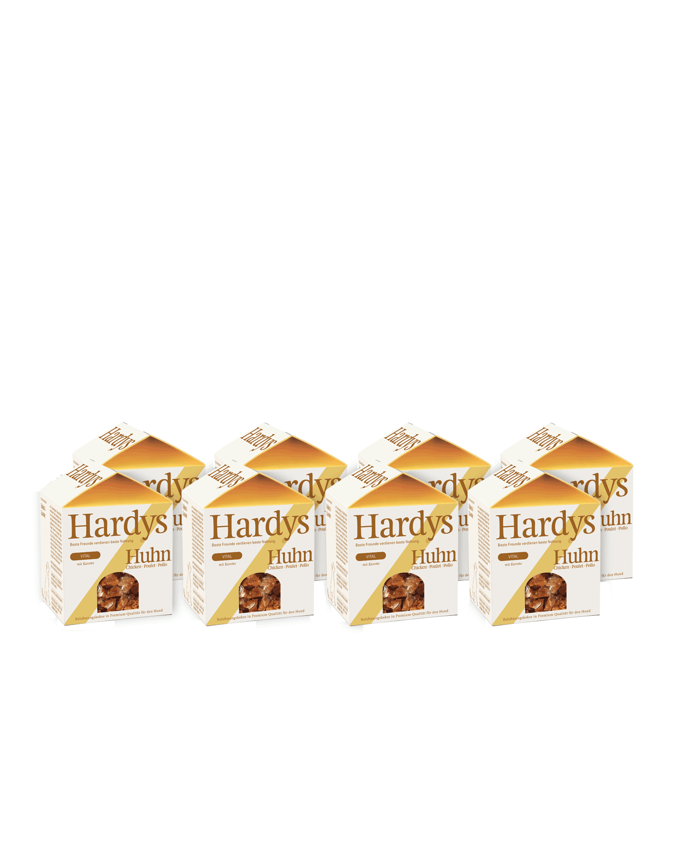 Hardys Vital Belohnungskekse Huhn & Karotte, 8 x 125 g