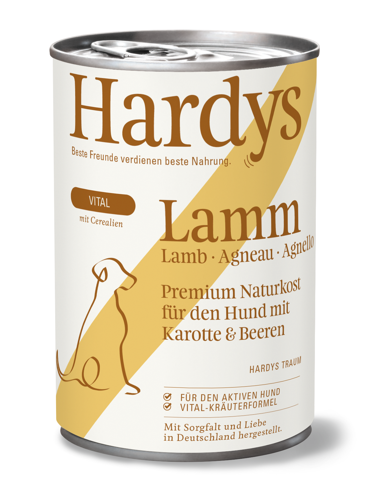 Hardys Vital Lamm mit Karotte und Beeren, 400 g