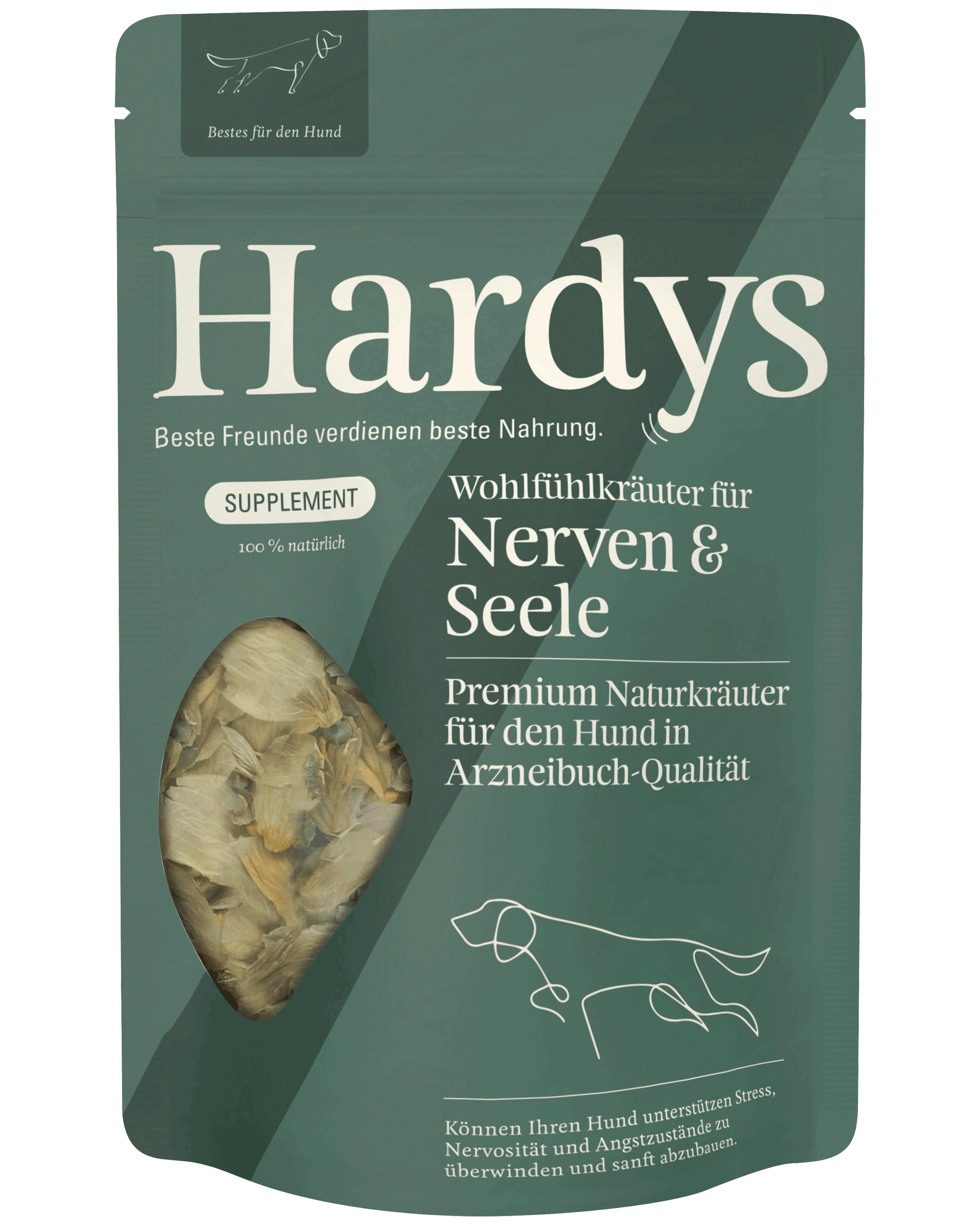Hardys Supplement Kräuter für Nerven & Seele, 45 g