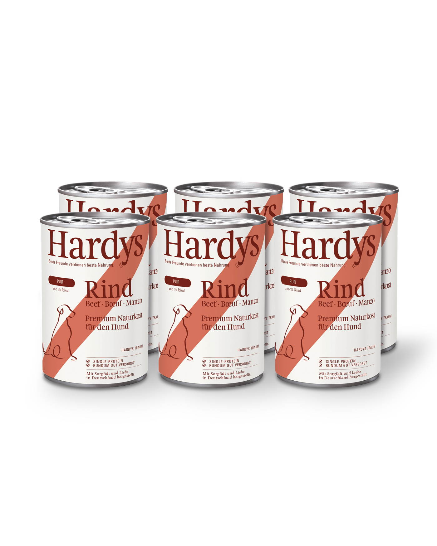 Hardys Pur Rind, 6 x 400 g