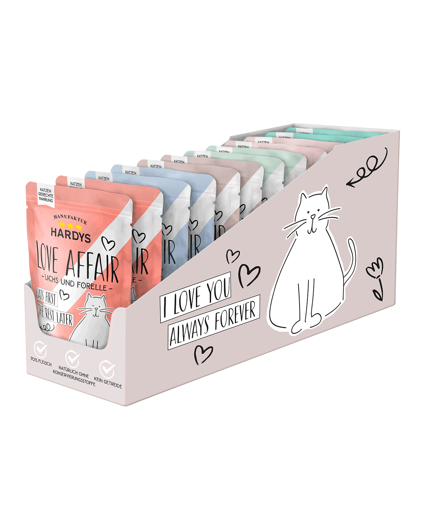 Love Affair Mix Tray 12 x 100 g