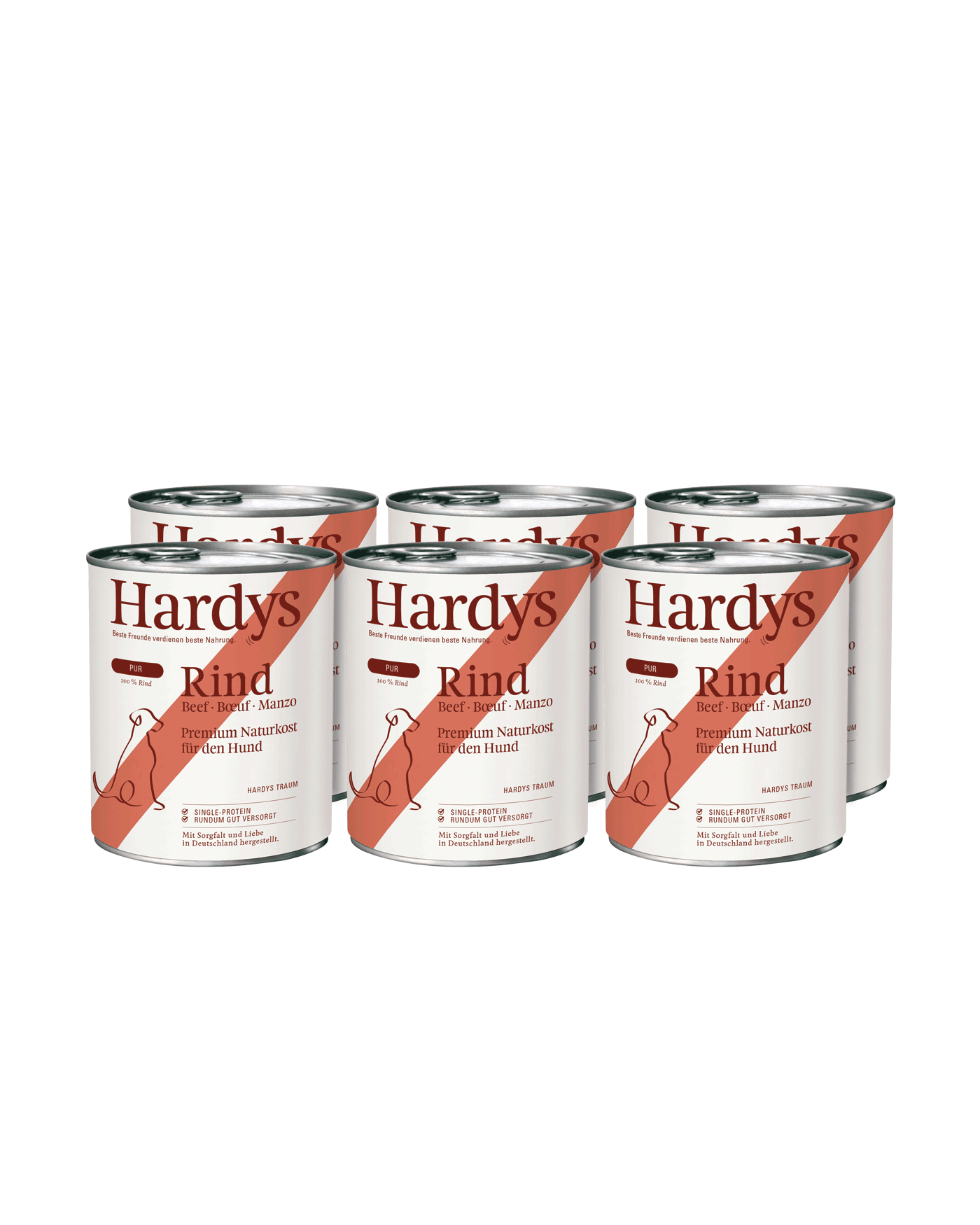 Hardys Pur Rind, 6 x 800 g