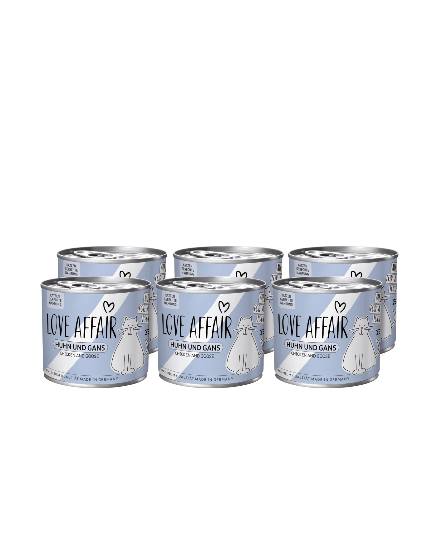 Love Affair Huhn & Gans, 6 x 200 g