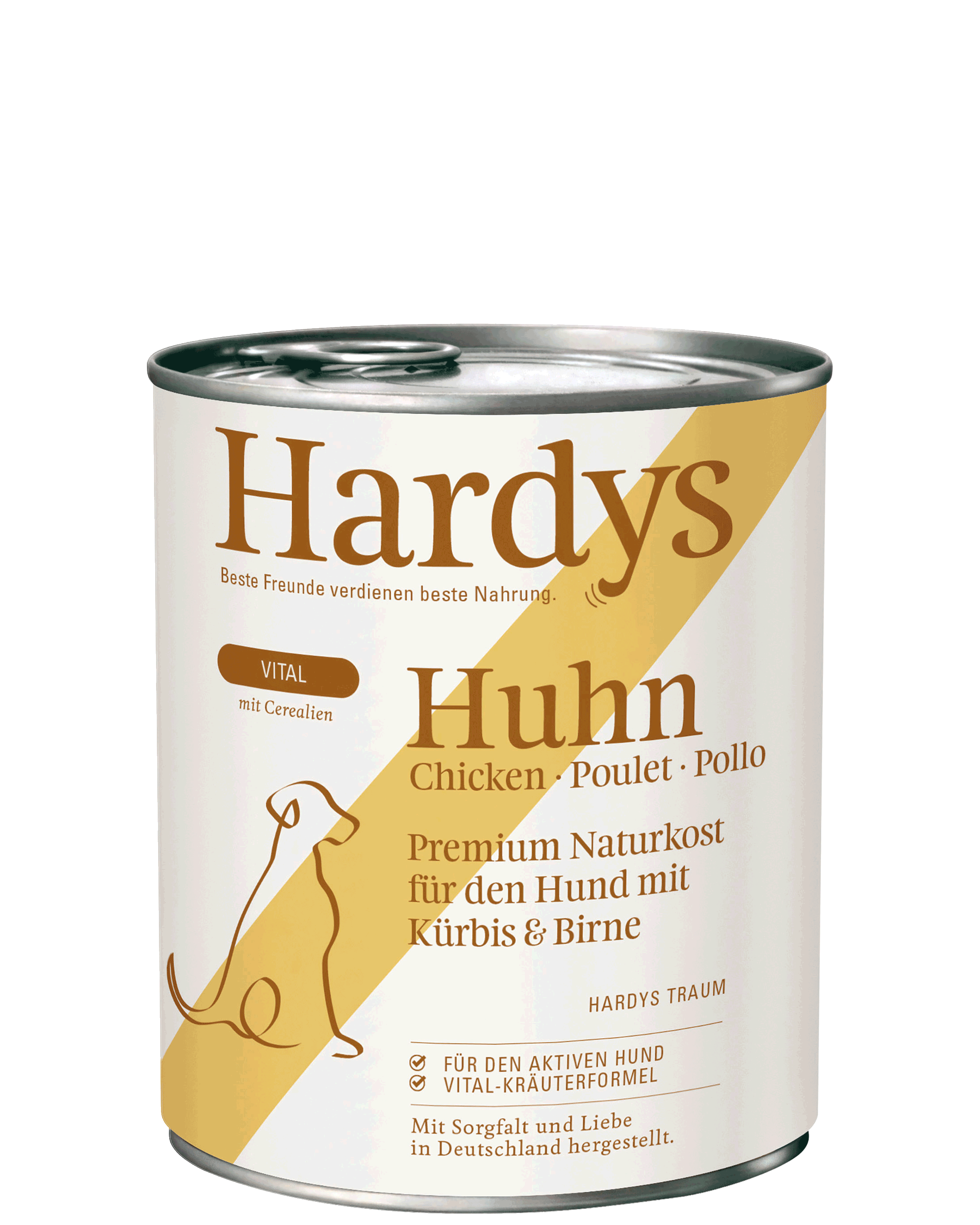 Hardys Vital Huhn mit Kürbis & Birne, 800 g
