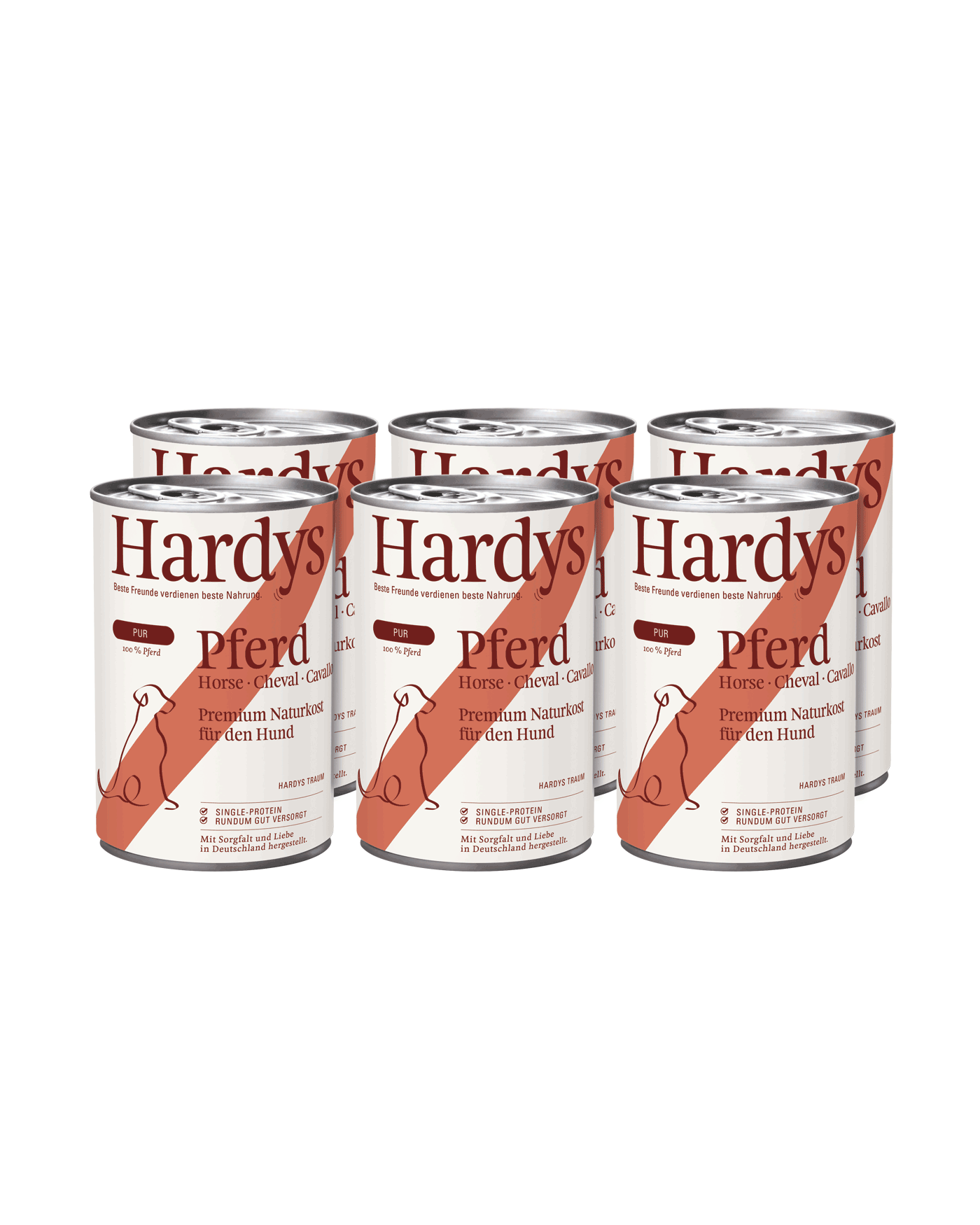 Hardys Pur Pferd, 6 x 400 g