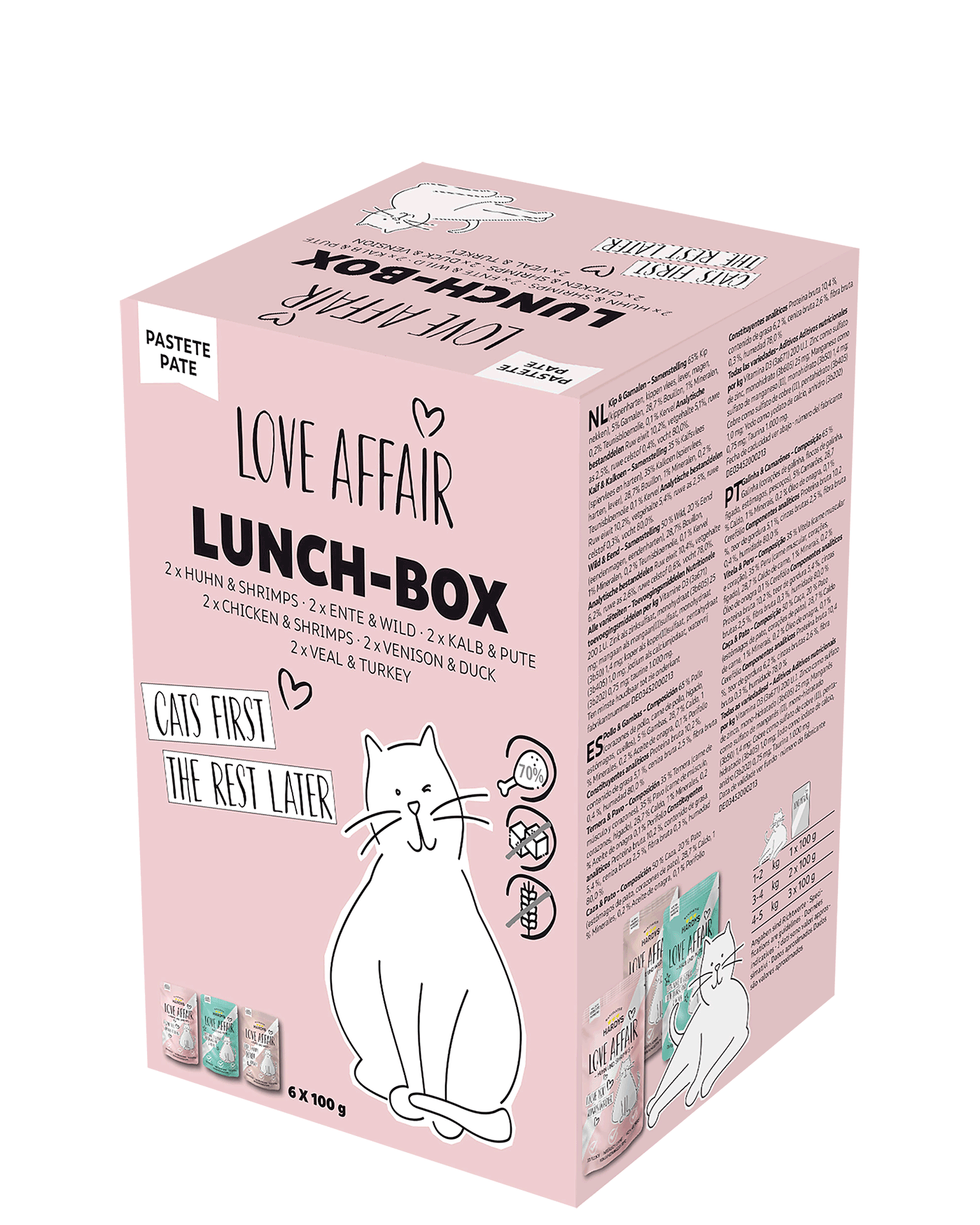 Love Affair Lunchbox 6 x 100 g