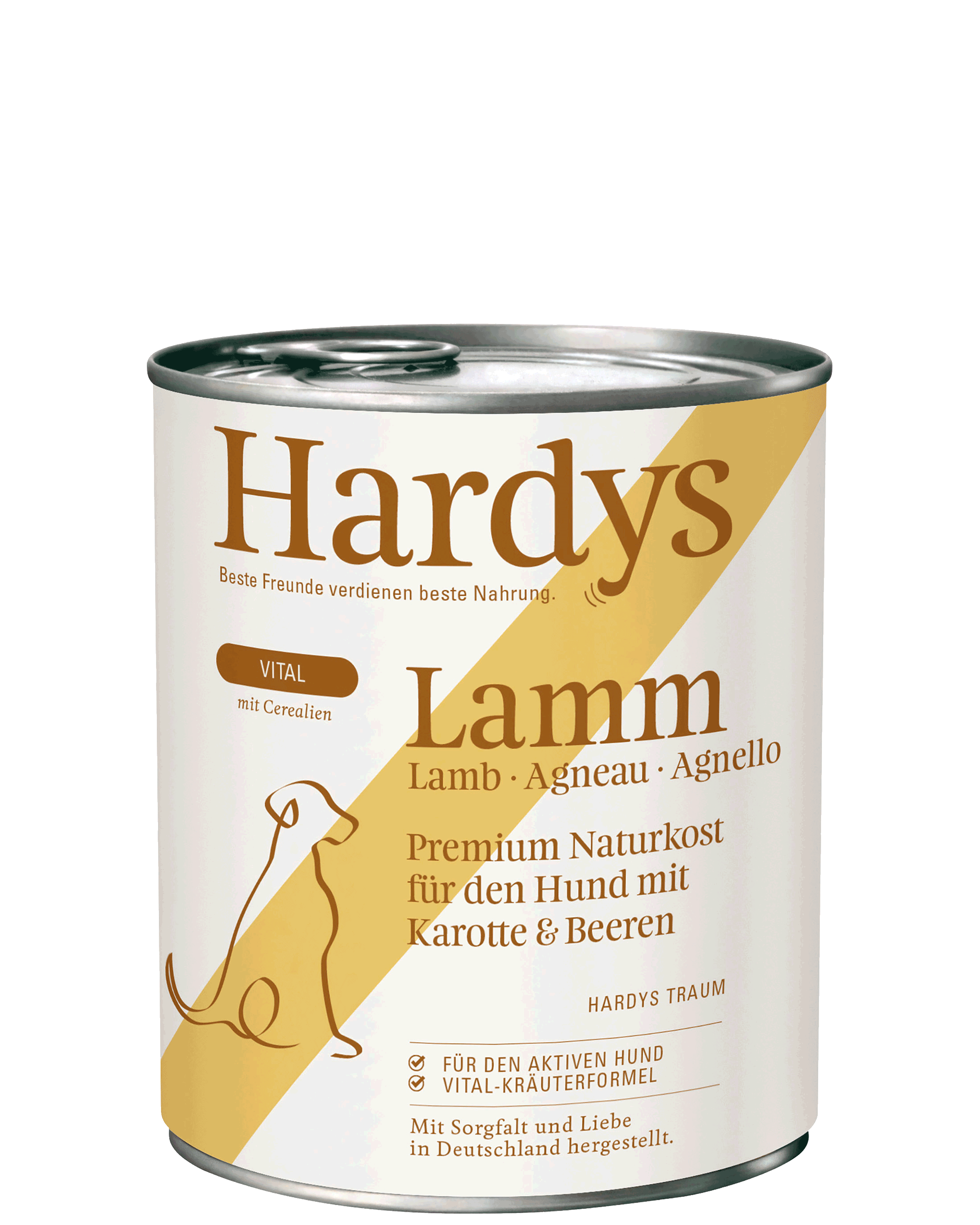 Hardys Vital Lamm mit Karotte und Beeren, 800 g
