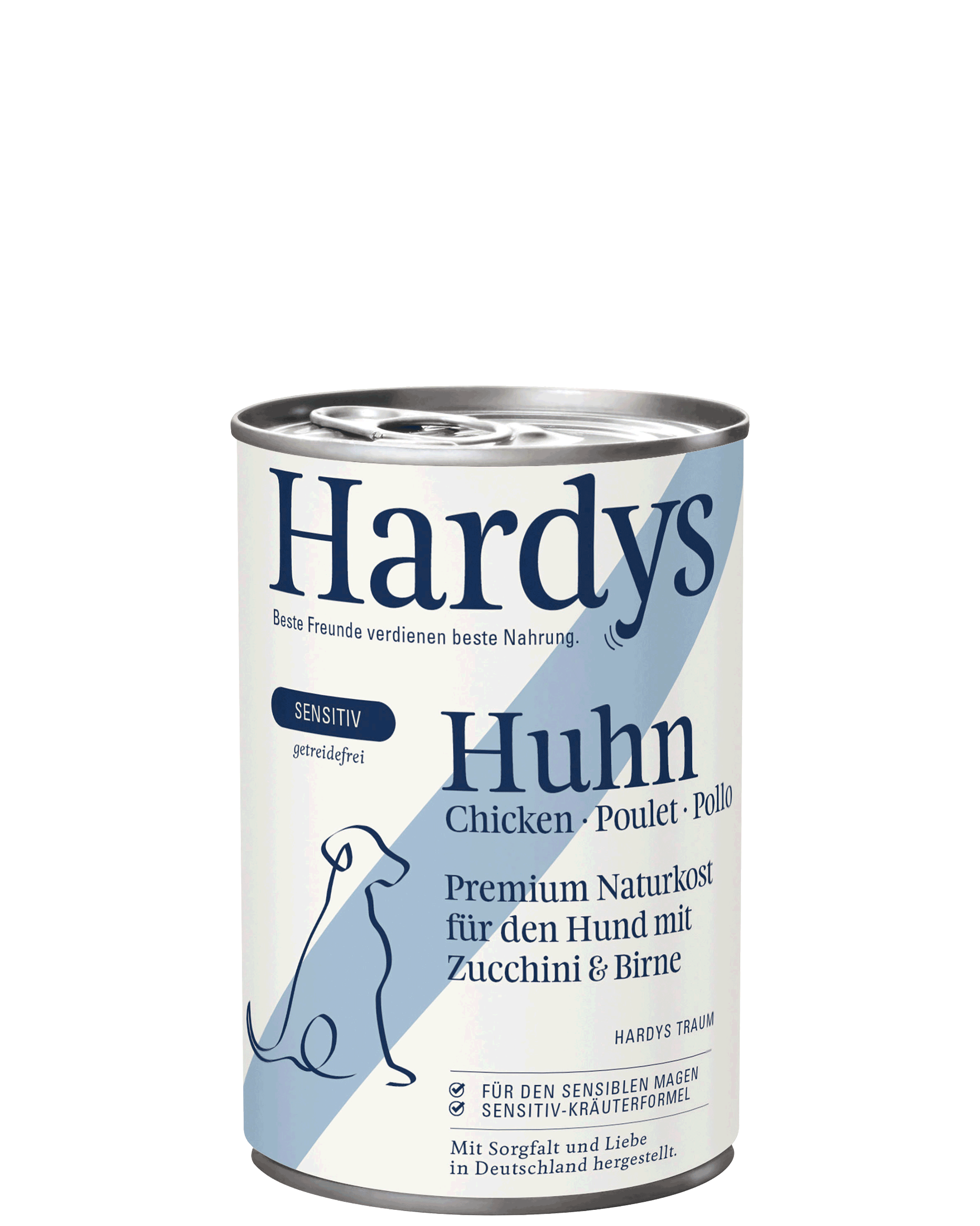 Hardys Sensitiv Huhn mit Zucchini & Birne, 400 g