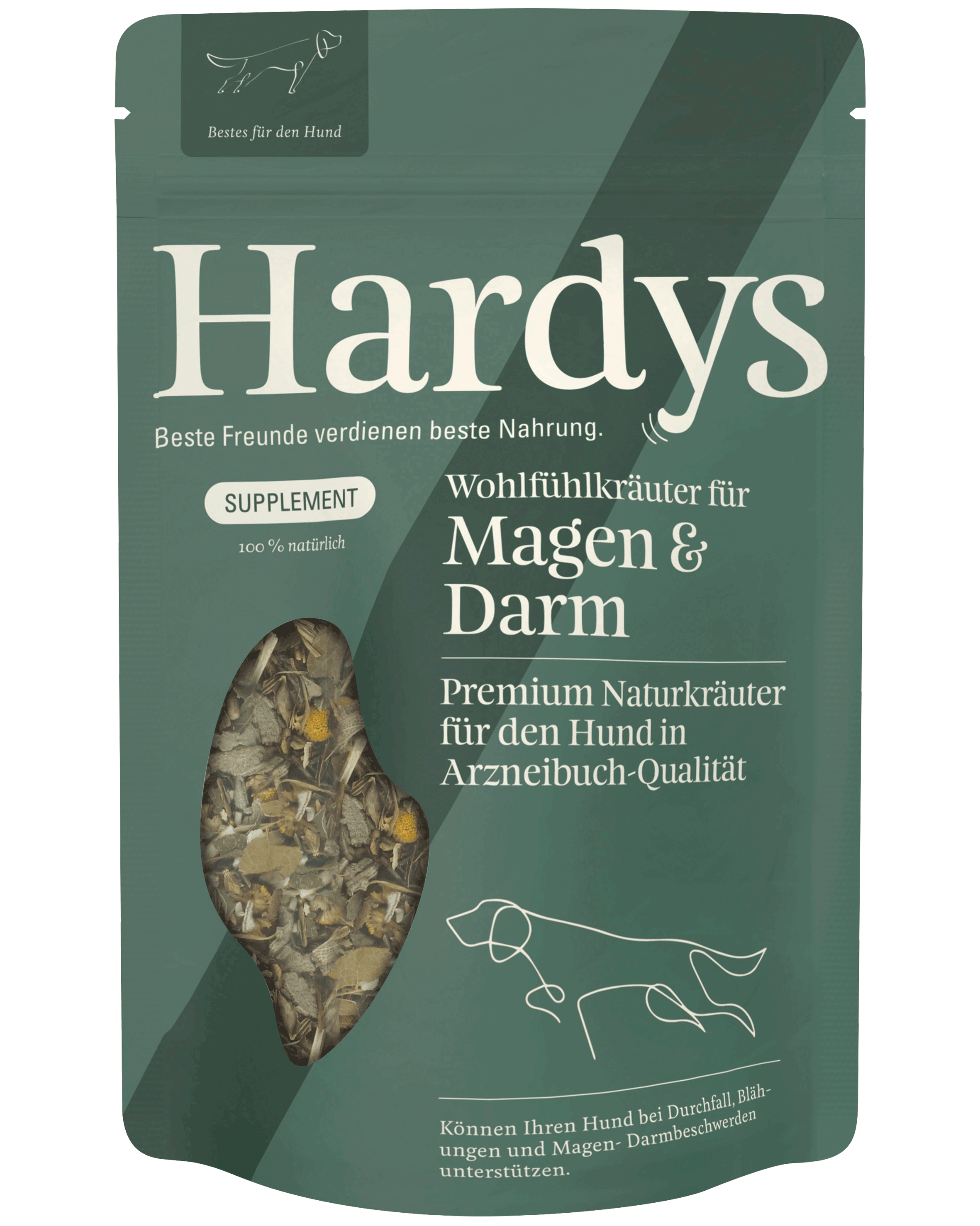 Hardys Supplement Kräuter für Magen & Darm, 45 g