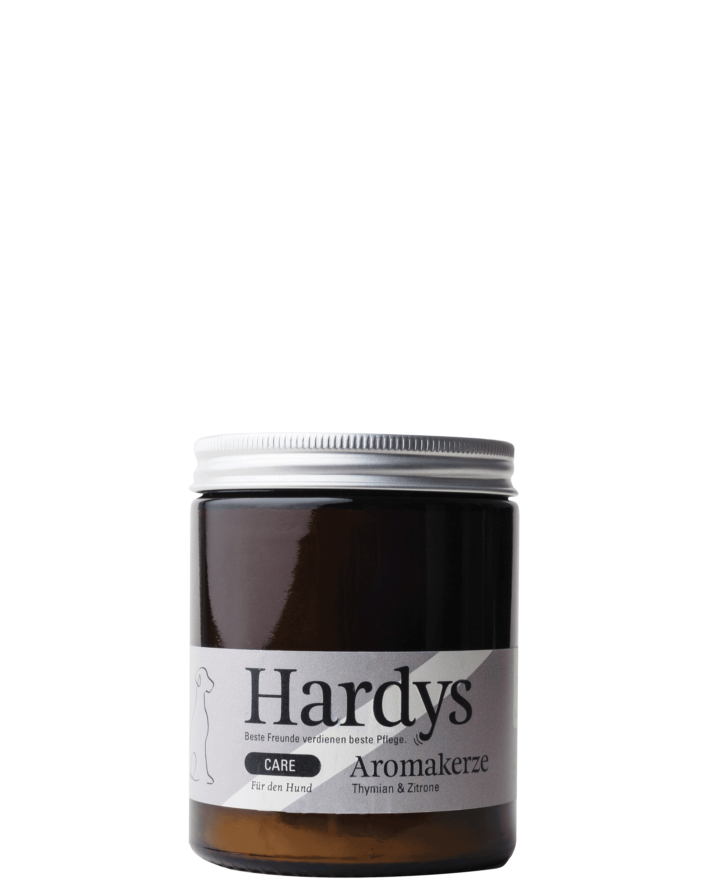 Hardys Care Aromakerze Thymian & Zitrone, 180 ml