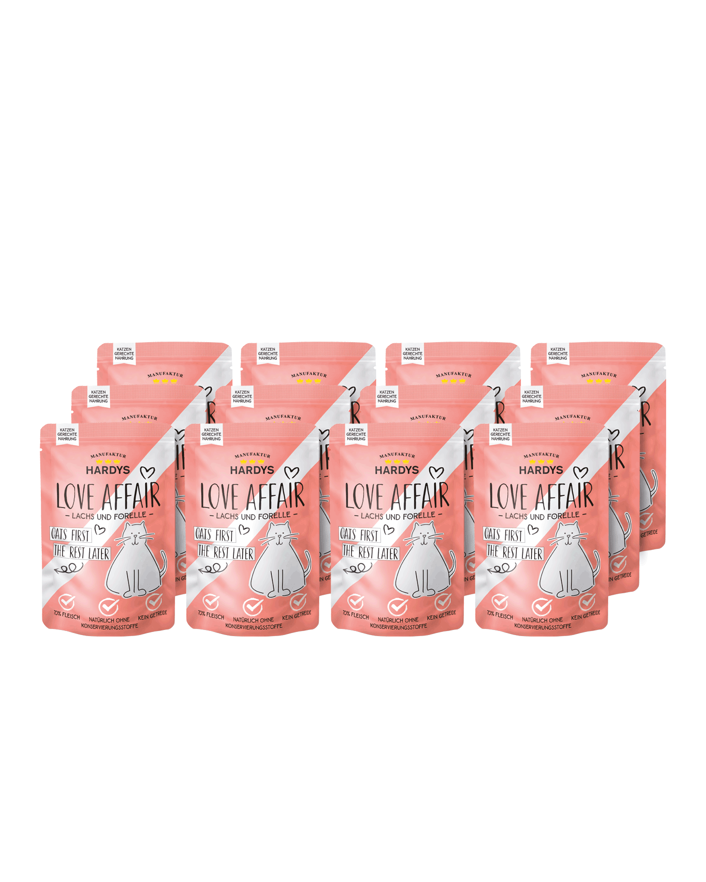 Love Affair Lachs & Forelle, 12 x 100 g