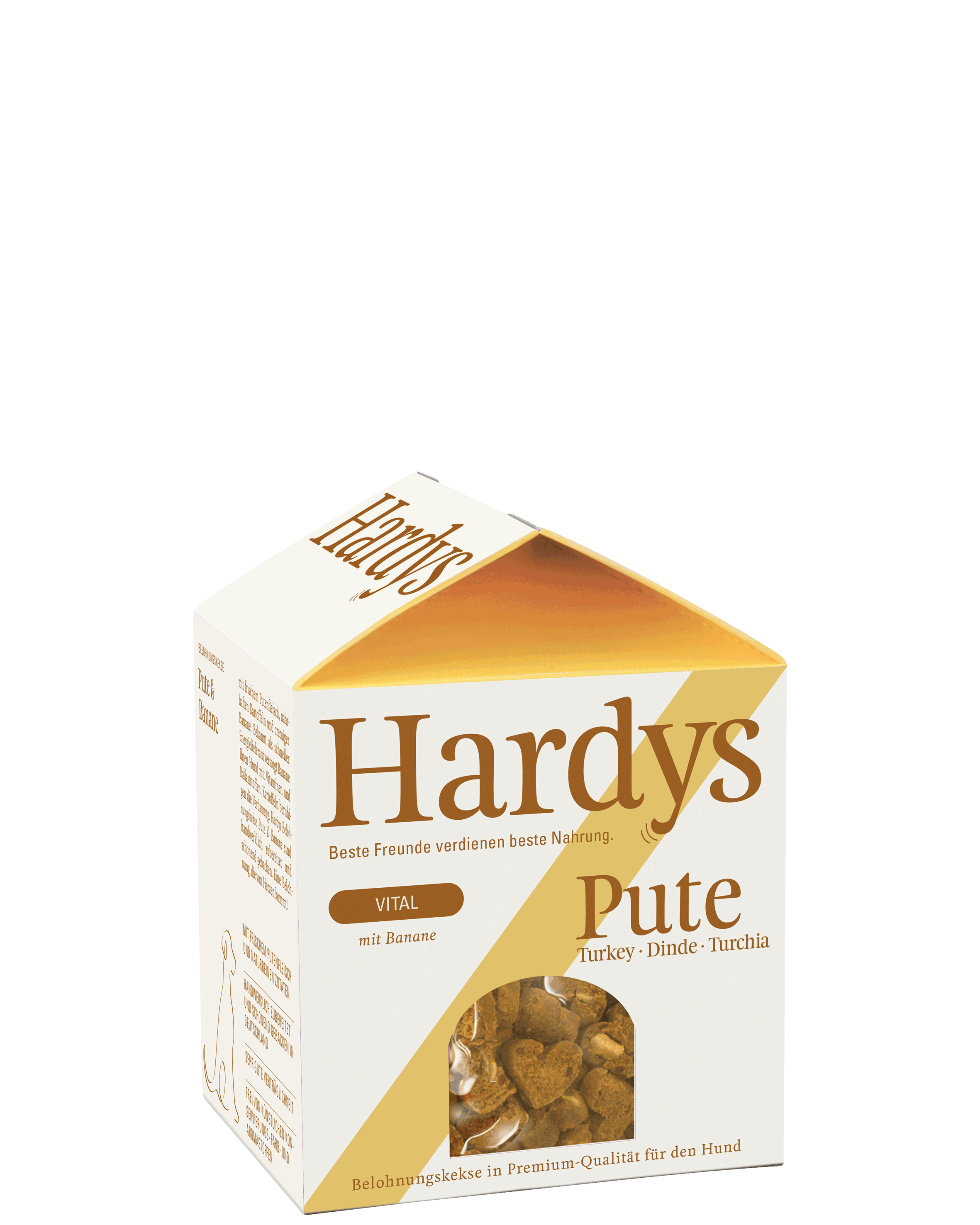 Hardys Vital Belohnungskekse Pute & Banane, 125 g