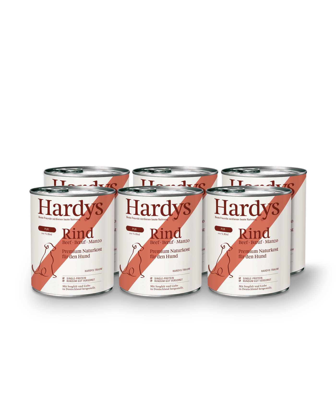 Hardys Pur Rind, 6 x 800 g