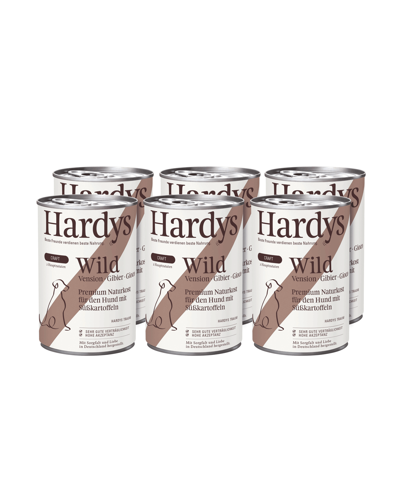 Hardys Craft Wild mit Süßkartoffel, 6 x 400 g
