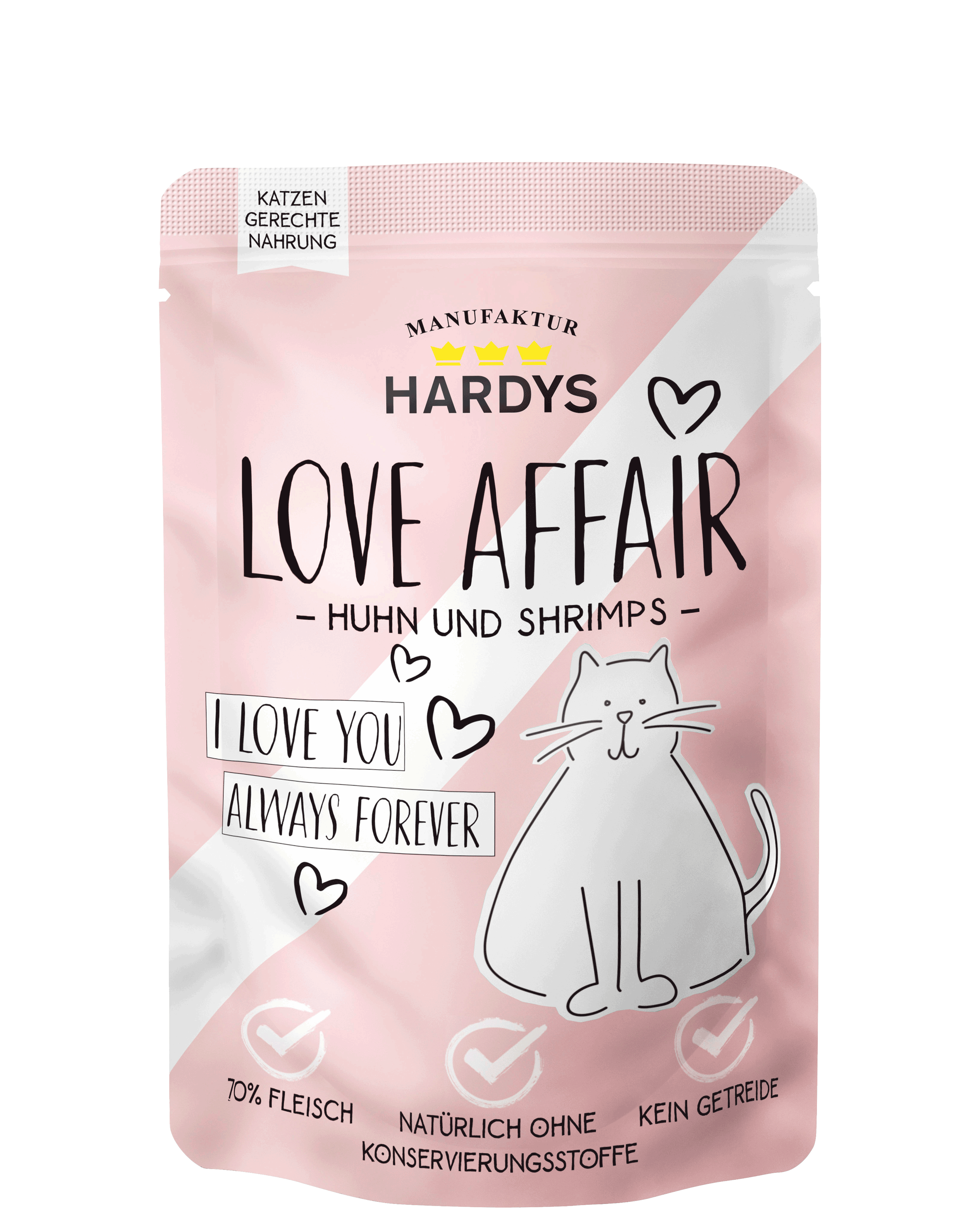 Love Affair Huhn & Shrimps, 100 g